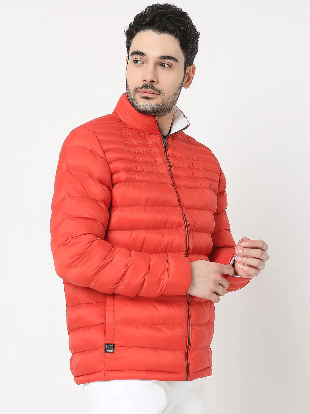 Spykar Men Puffer Jacket