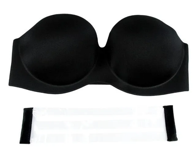 Strapless Bras Underwired Back Band