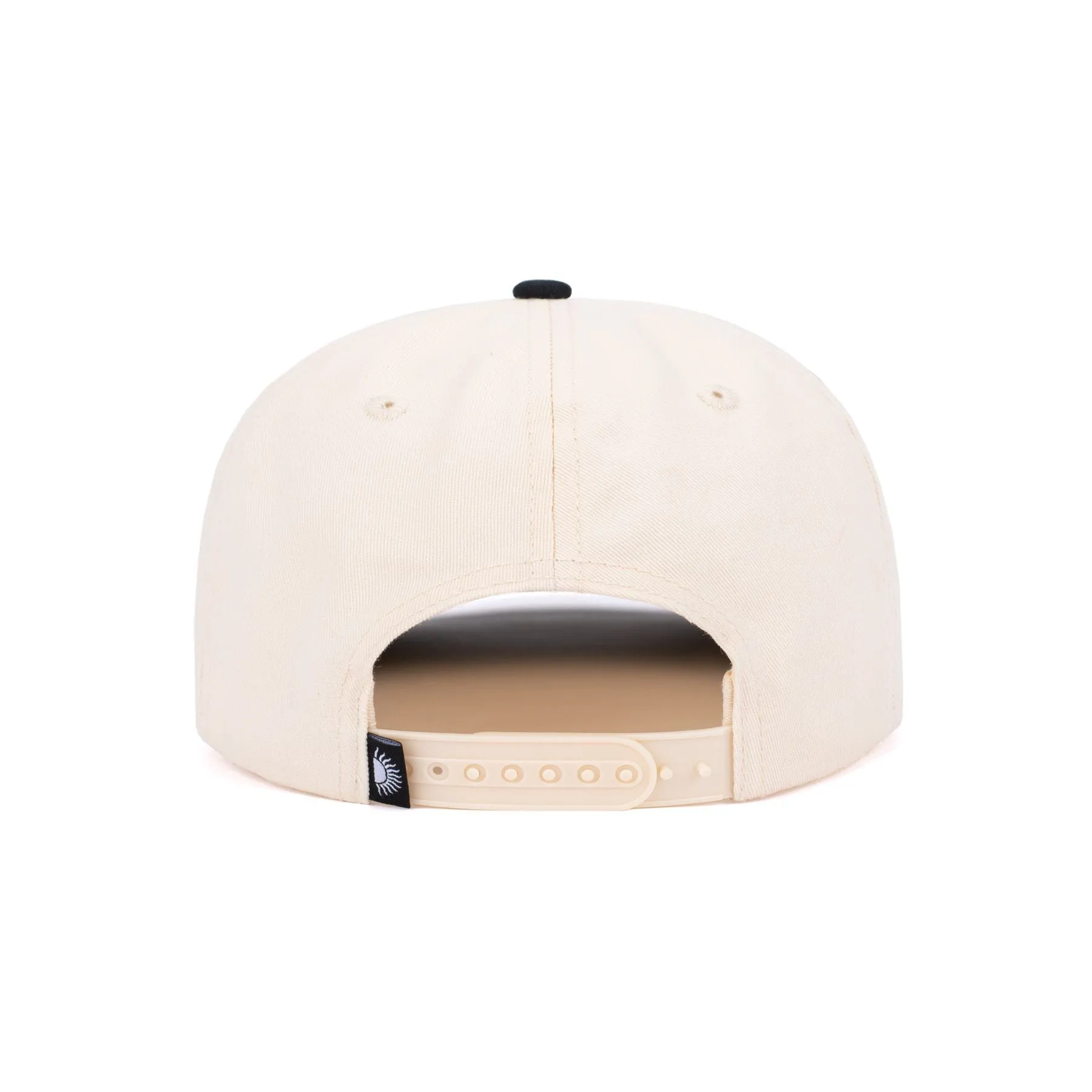 SunDiego SD BOARDSHOP Snapback - VINTAGE WHITE/BLACK