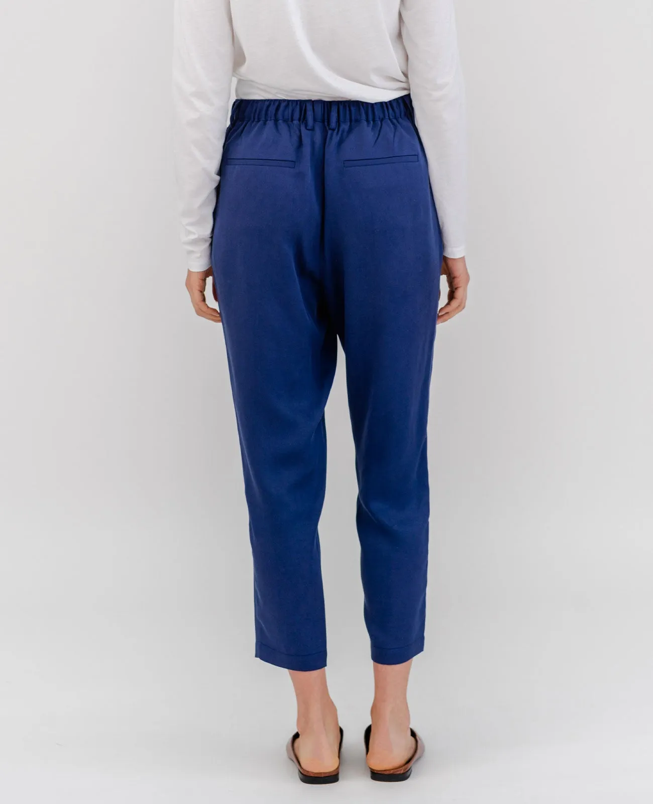 Tencel Relaxed Tailored Pant