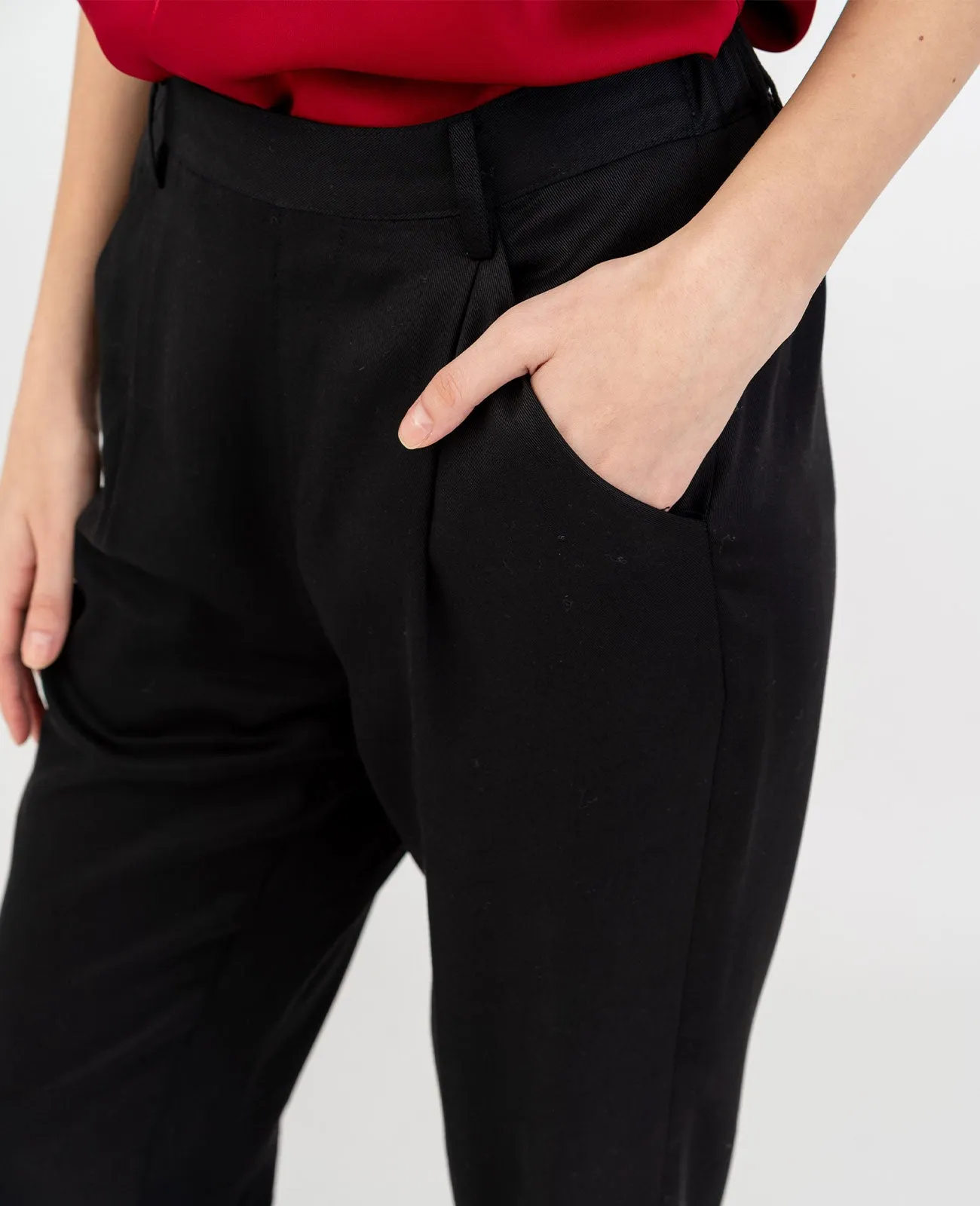 Tencel Relaxed Tailored Pant