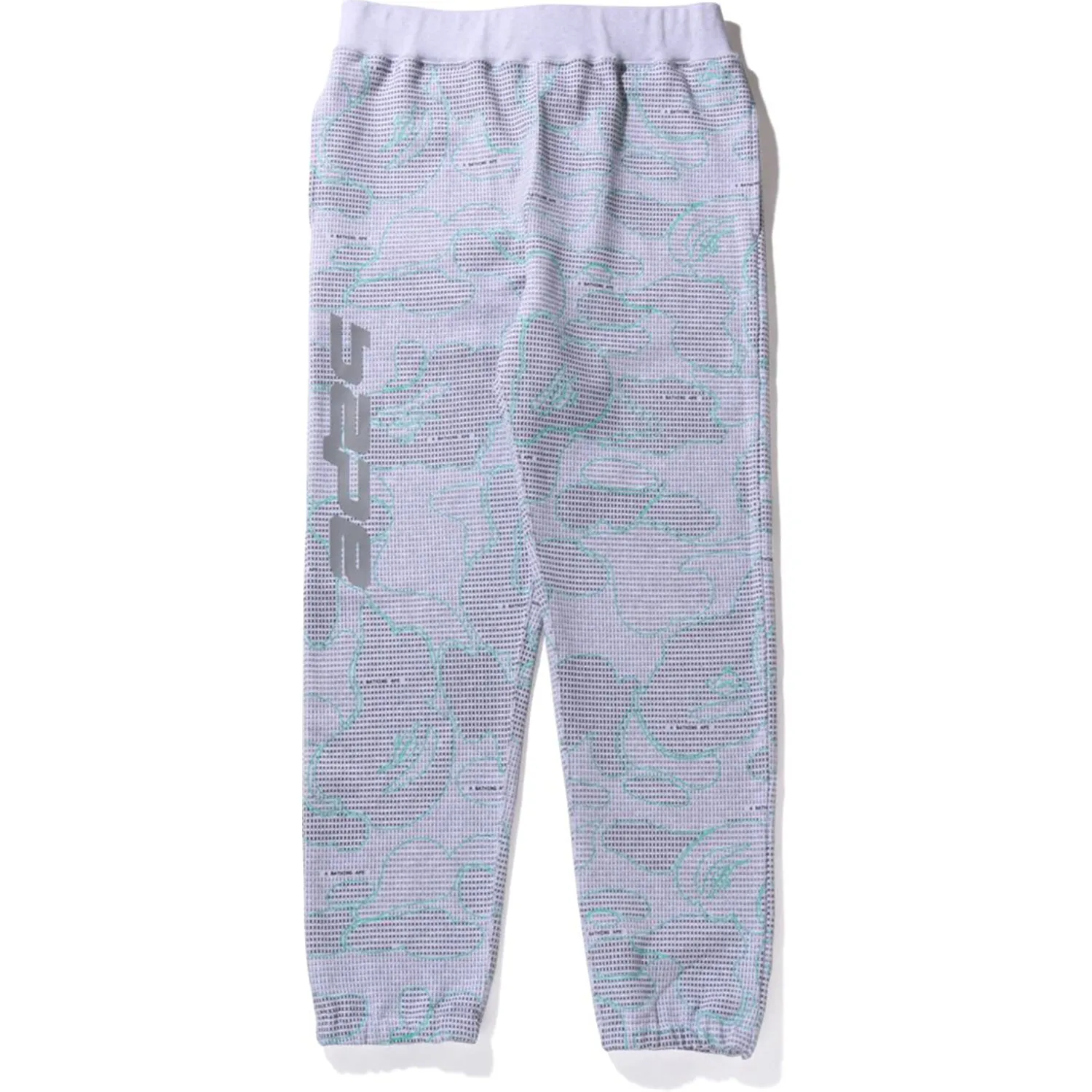 TEXT CODE CAMO SWEAT PANTS MENS