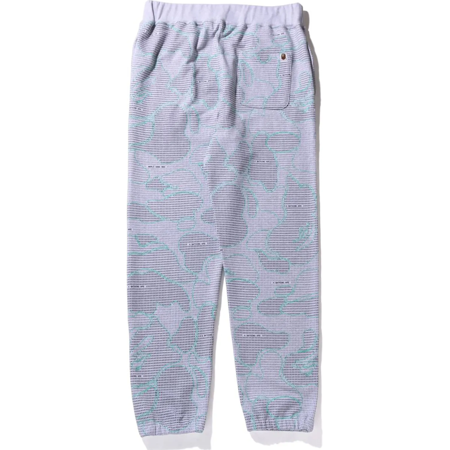 TEXT CODE CAMO SWEAT PANTS MENS