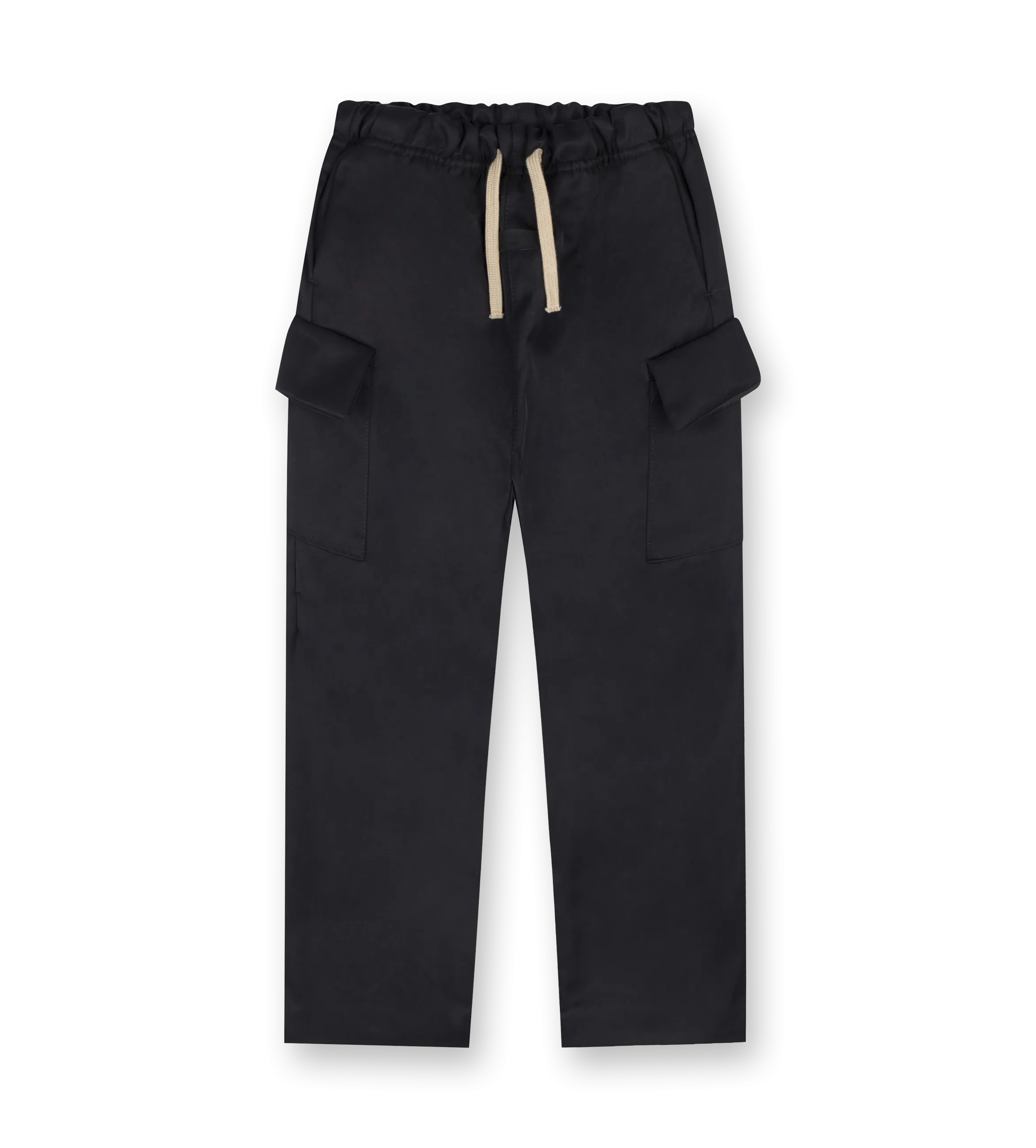 Textured Nylon Field Pants Black