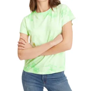 The Perfect Tee - Pistachio Tie Dye.