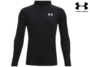 Under Armour Boys Tech 2.0 1/2 Zip (Black 001)