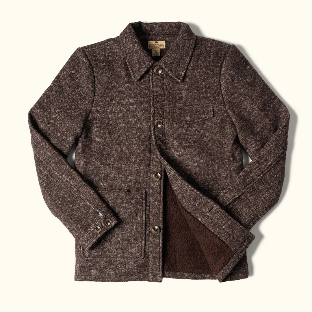 Wesley Wool Jacket | Brown