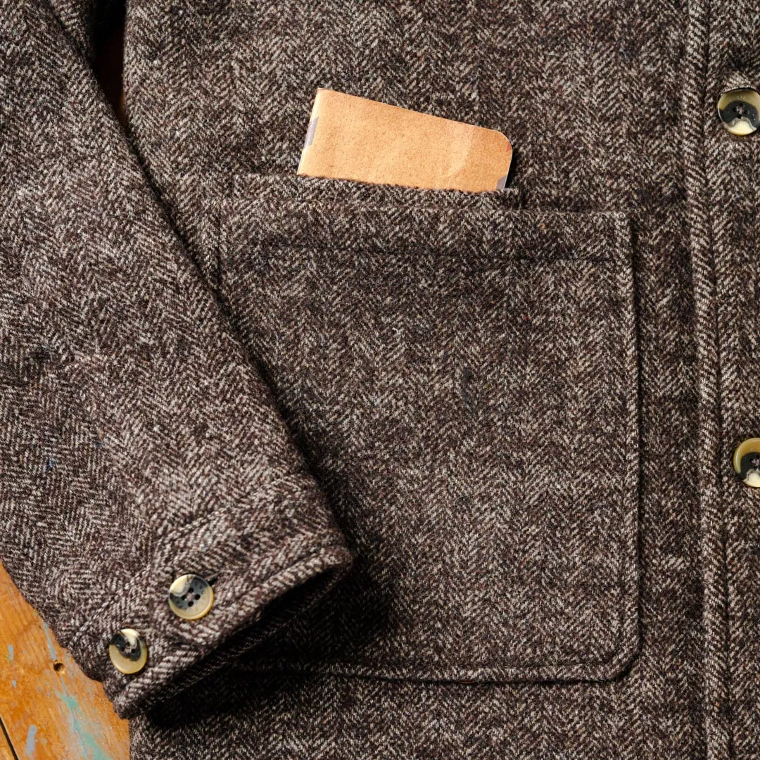 Wesley Wool Jacket | Brown