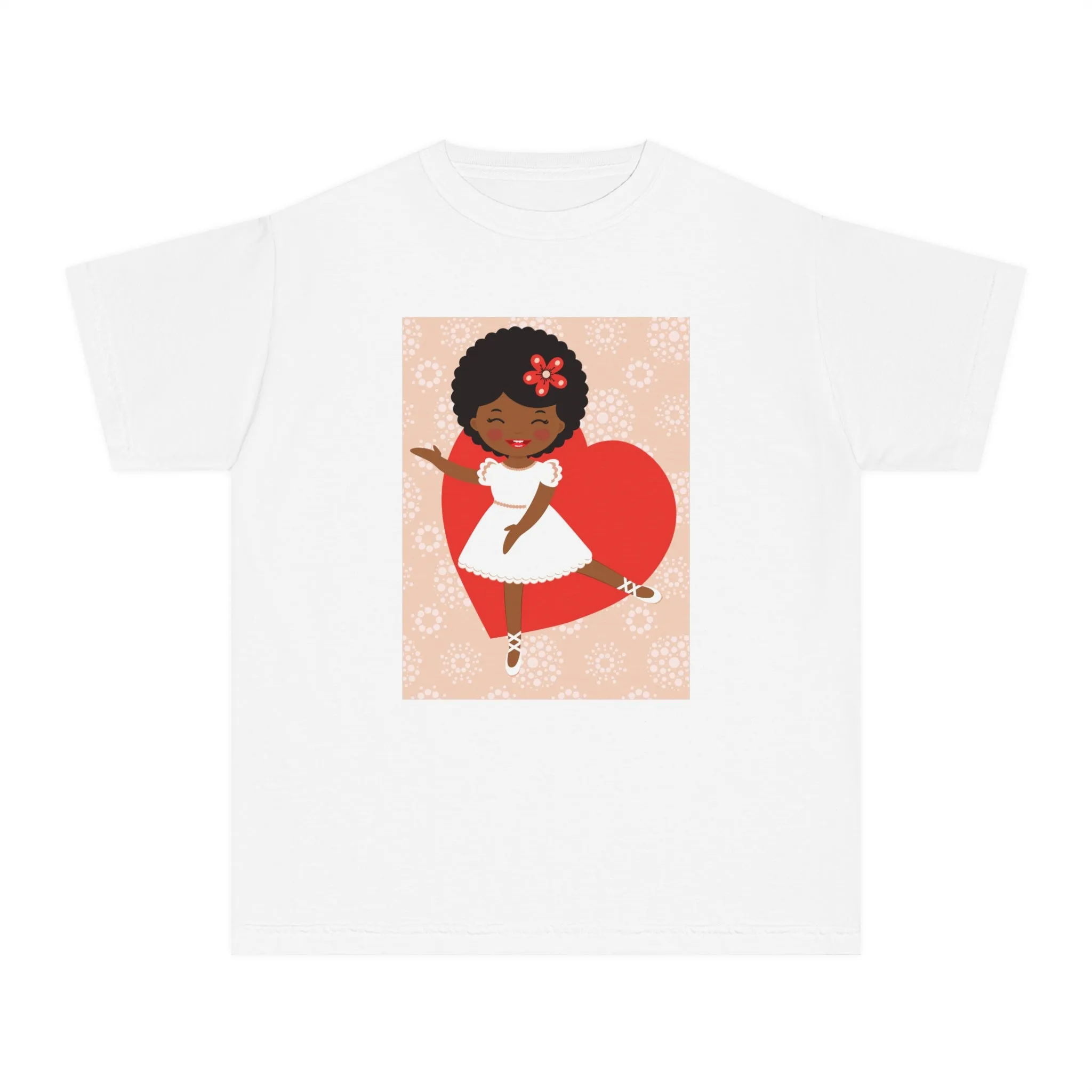 Youth - Beautiful Ballerina T-Shirt for Back Girls