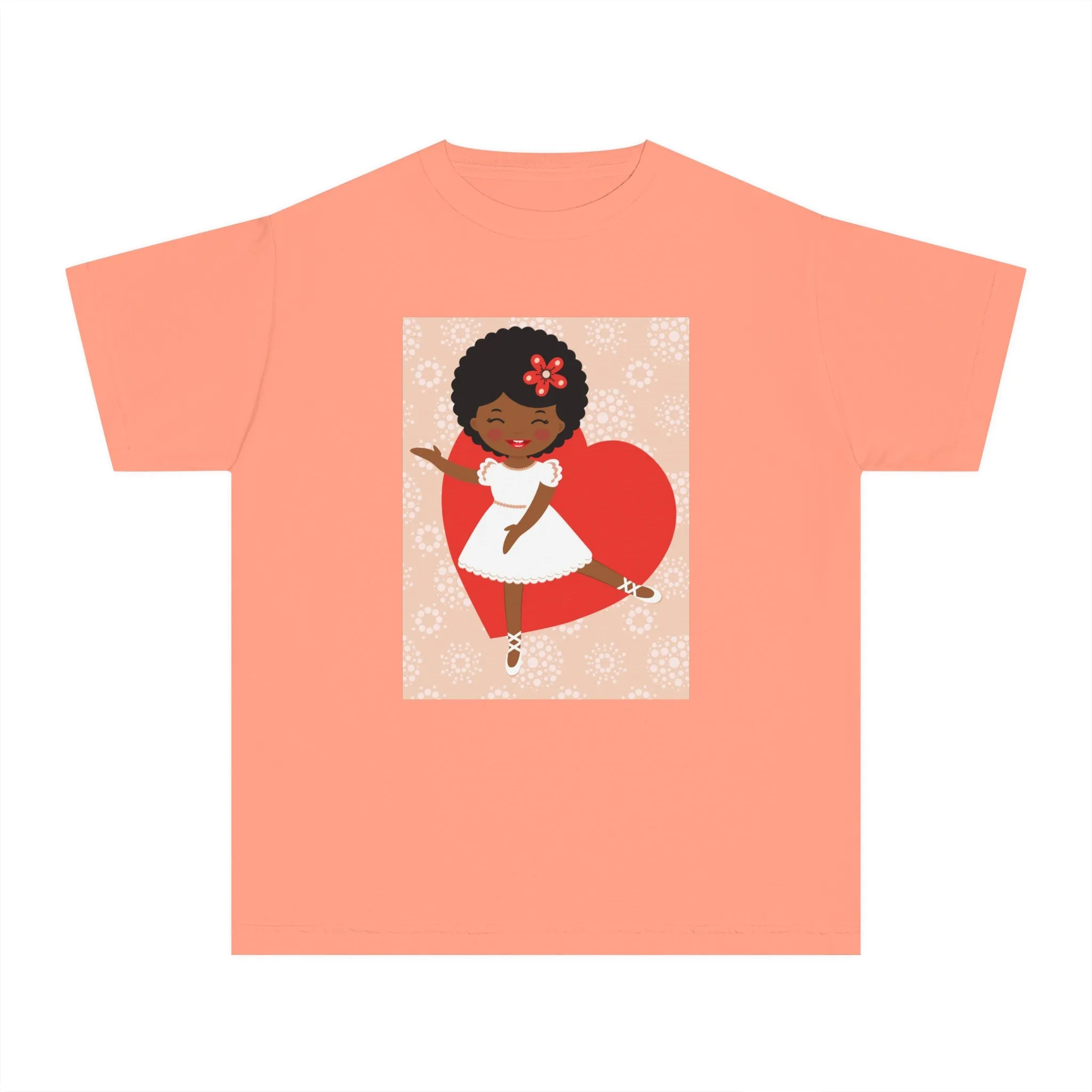 Youth - Beautiful Ballerina T-Shirt for Back Girls