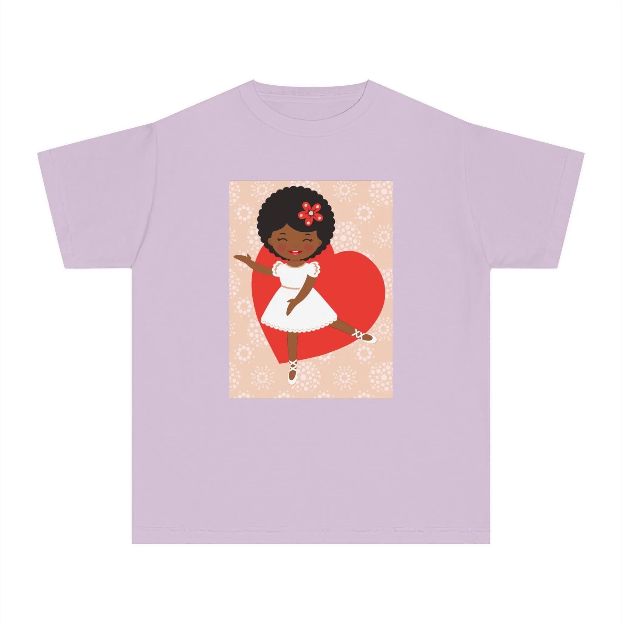 Youth - Beautiful Ballerina T-Shirt for Back Girls