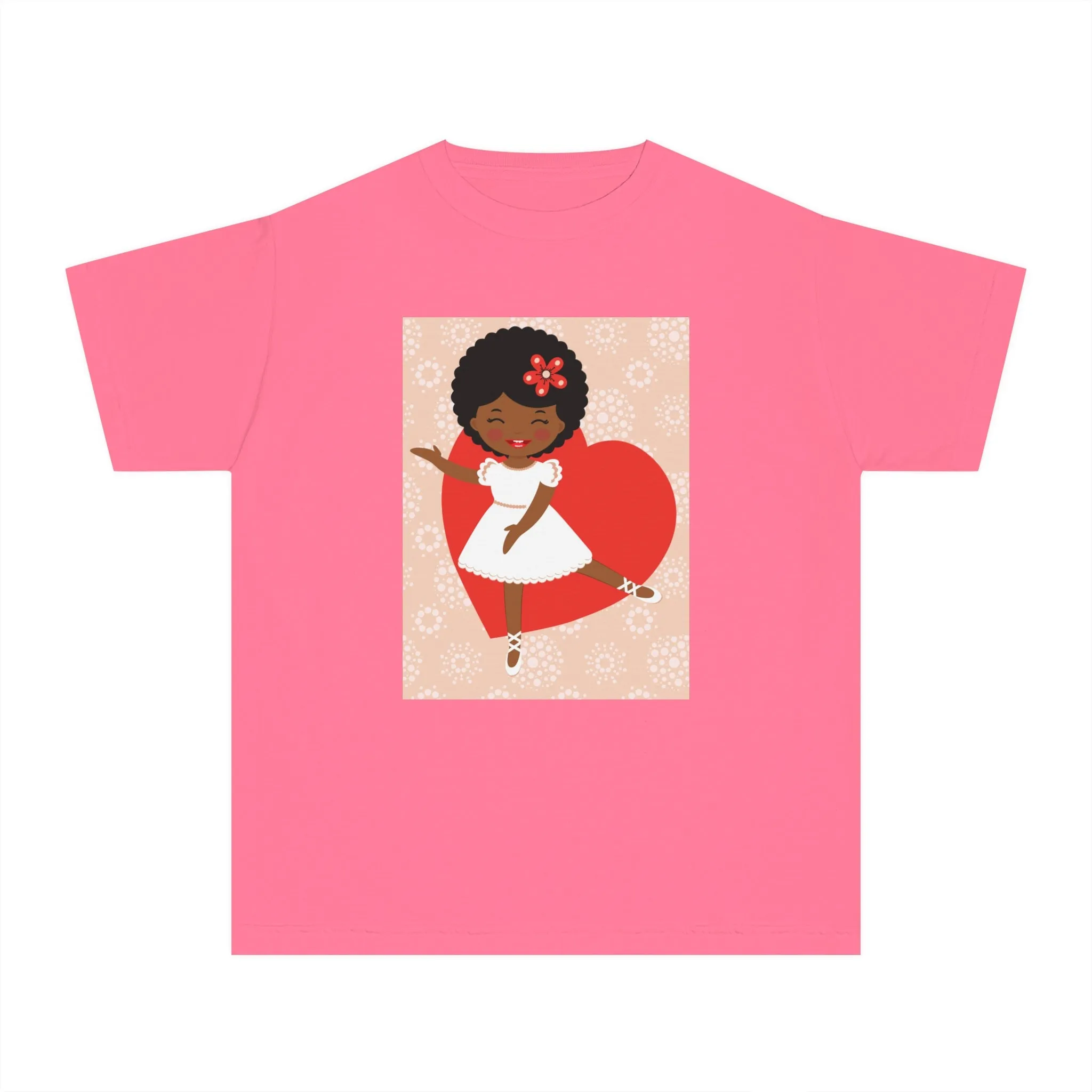 Youth - Beautiful Ballerina T-Shirt for Back Girls