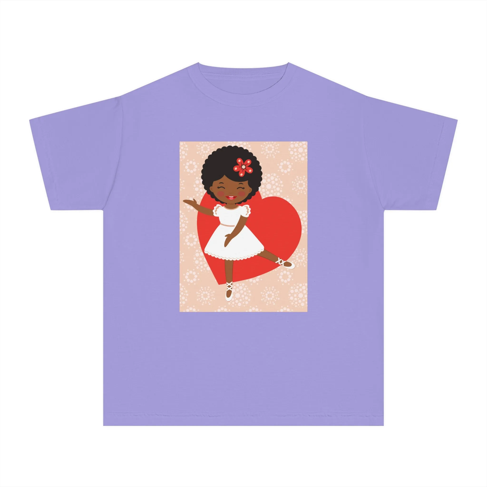 Youth - Beautiful Ballerina T-Shirt for Back Girls